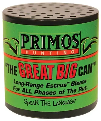 Primos The Great Big Can Deer Call – Large-Volume Can-Style Sound Producer